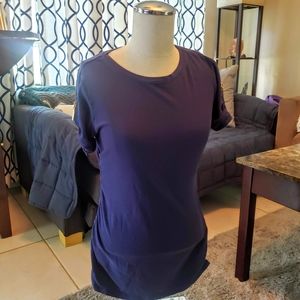 2 for $7! Michael kors navy blue short sleeve top